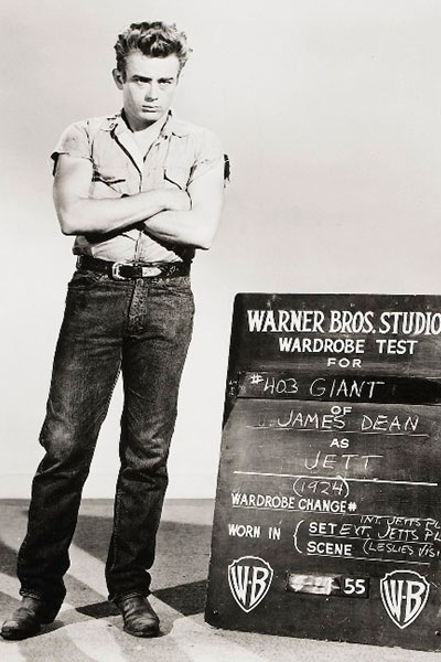 Джеймс Дин в джинсах Lee